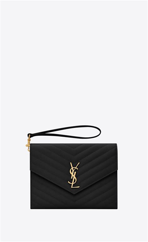 ysl monogram.clutch